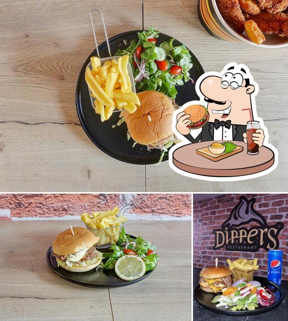 Les hamburgers de Dippers will satisferont différents goûts