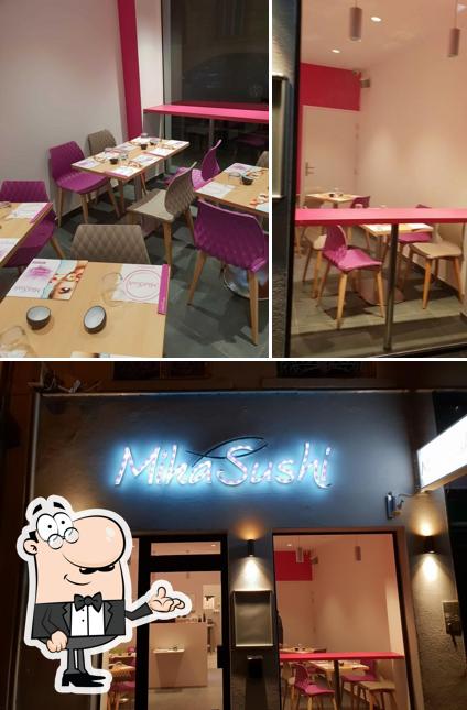 L'intérieur de Mika Sushi Vaise