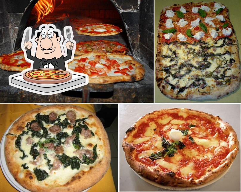 Ordina una pizza a Pizzeria Luna Rossa