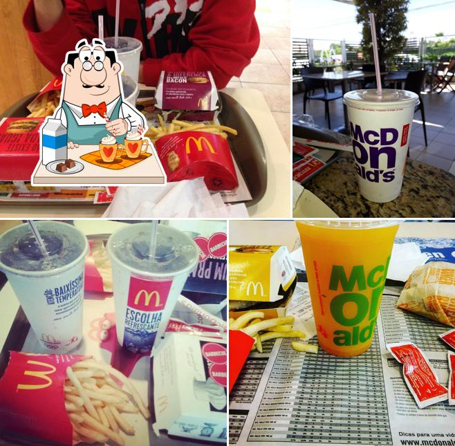 Comprueba las diferentes bebidas que te ofrece McDonald's