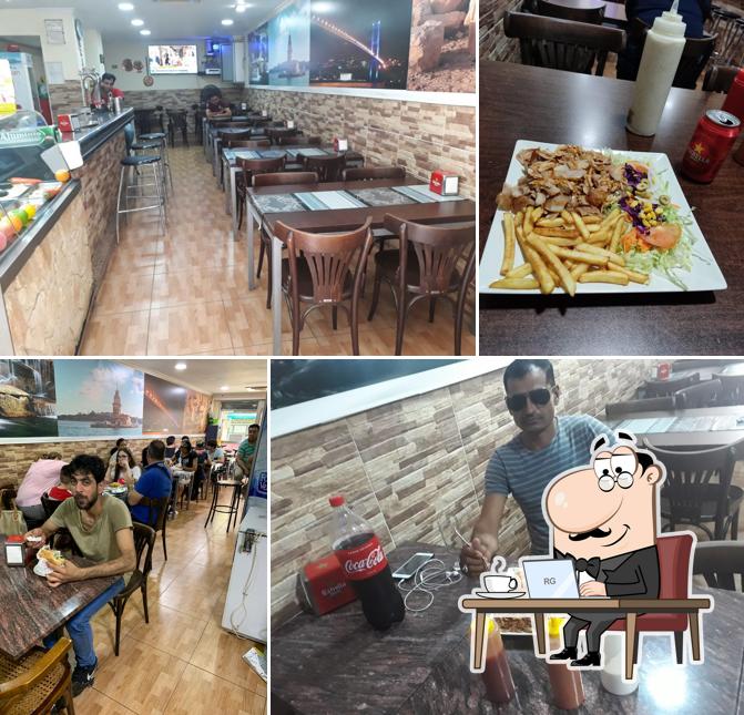 El interior de Super Rico Doner Kebab Pizzeria