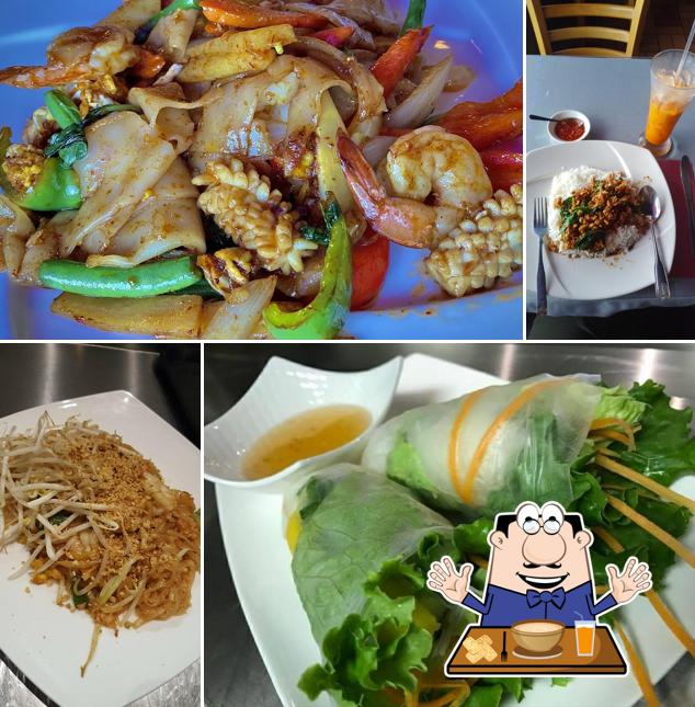 Food at Thai Star Restaurant