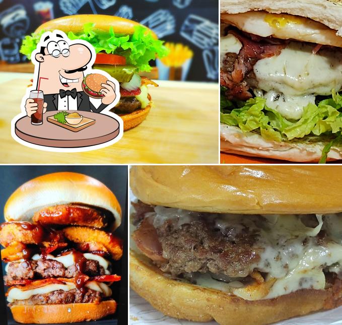 Os hambúrgueres do Cartoon Burgers Hamburgueria irão saciar diferentes gostos