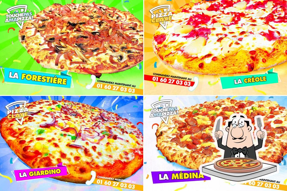 A Pizza Claye, vous pouvez déguster des pizzas