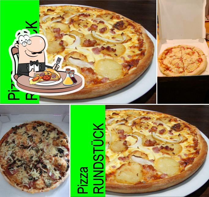 Essayez différents types de pizzas