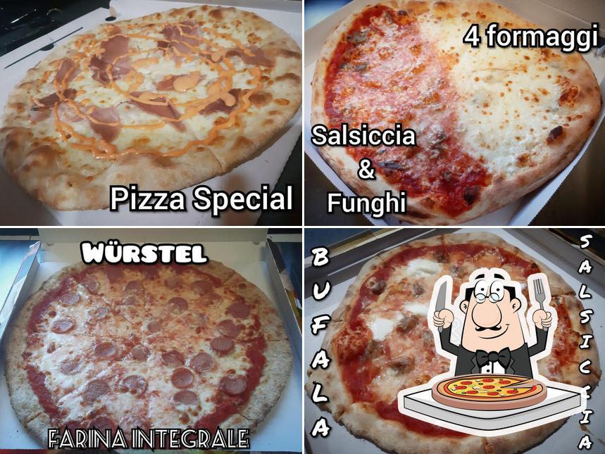 Scegli tra le molte varianti di pizza