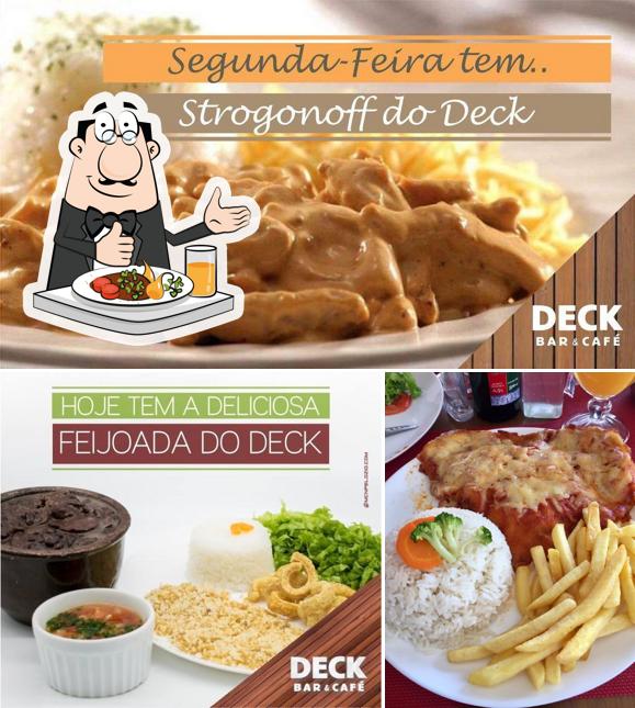 Еда в "DECK BAR & CAFÉ"