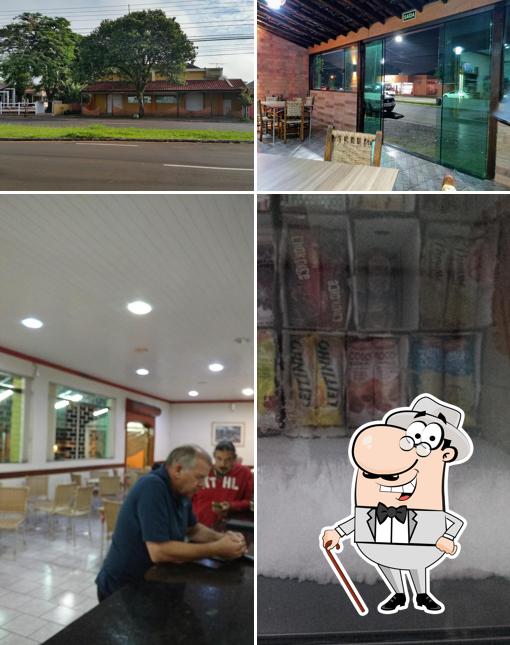 O exterior do Pizzaria O Pizzaiollo