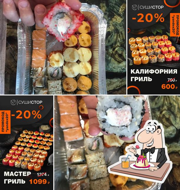 "СушиСтор" предлагает разнообразный выбор сладких блюд