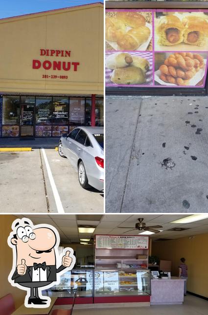 Взгляните на снимок ресторана "Dippin Donuts"