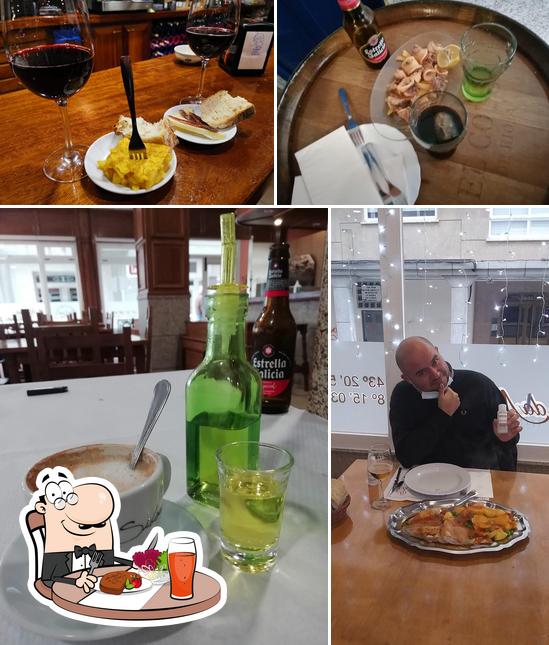 Las fotos de comedor y bebida en Mesón Costa da Morte