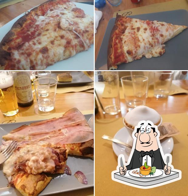 Parmi les différentes choses de la nourriture et la boire, une personne peut trouver sur Pizzeria e Focacceria La Tradizionale