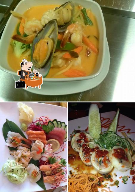 Get seafood at SACHI SUSHI JAPANESE GRILL & THAI RESTAURANT