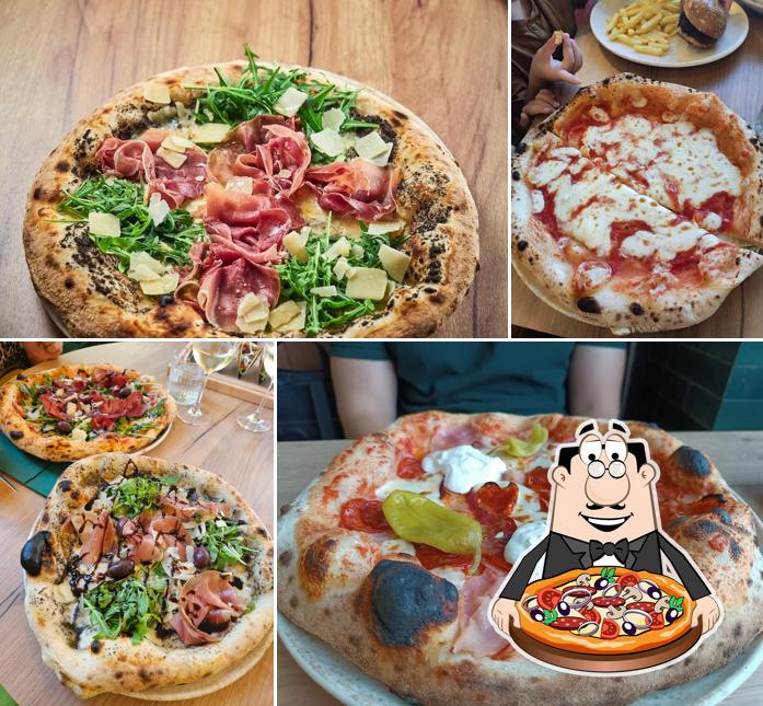 Prenez des pizzas à 268 Burgers & Pizza