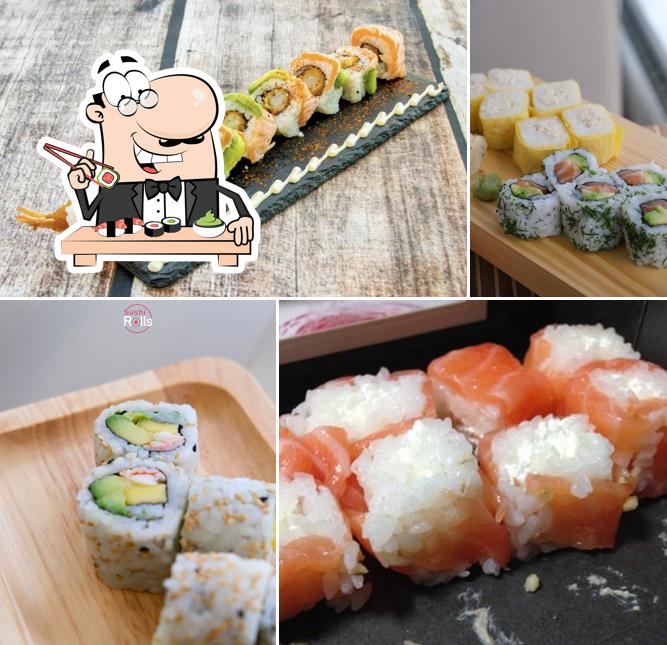 Elige uno de sus distintos tipos de sushi