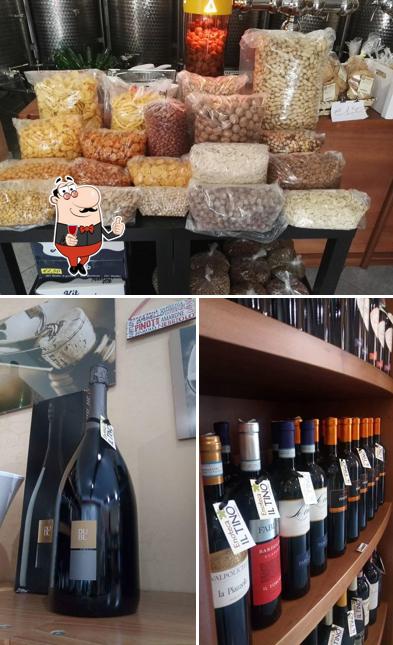 È gradevole godersi un bicchiere di vino a Enoteca Il Tino