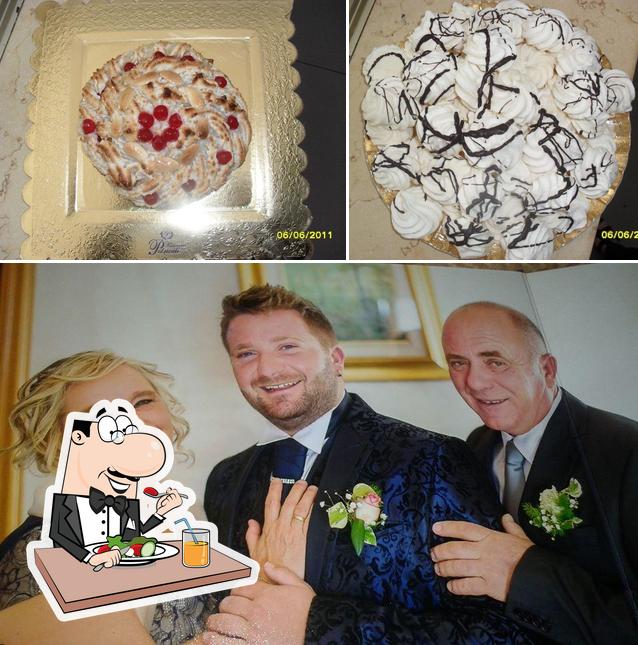 La nourriture et mariage du restaurant