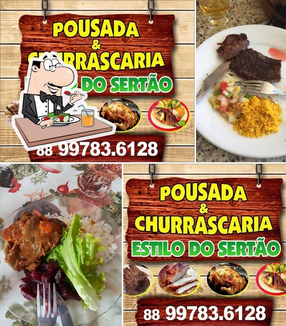 Comida em Pousada & Churrascaria Estilo Do Sertão