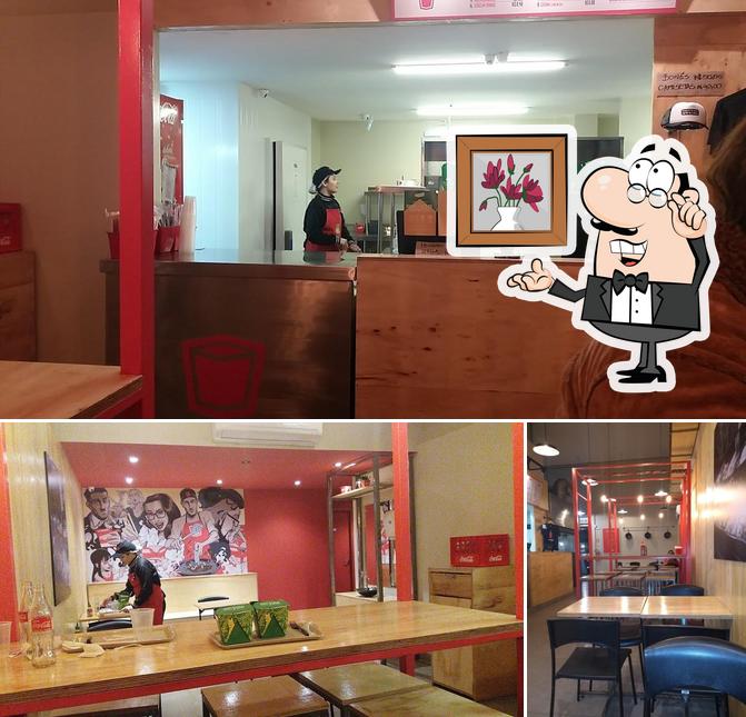 Veja imagens do interior do Woking Thai Food Canoas