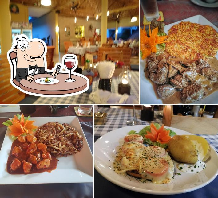 Food at Flower Paradise & Roestiland