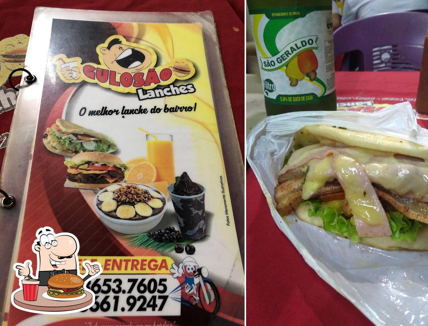 Consiga um hambúrguer no Gulosão Lanches