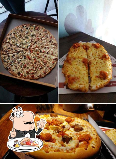 Try out pizza at La Pino'z Pizza