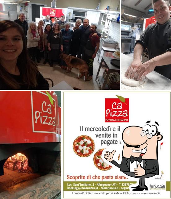 Взгляните на изображение пиццерии "CA' PIZZA pizzeria contadina"