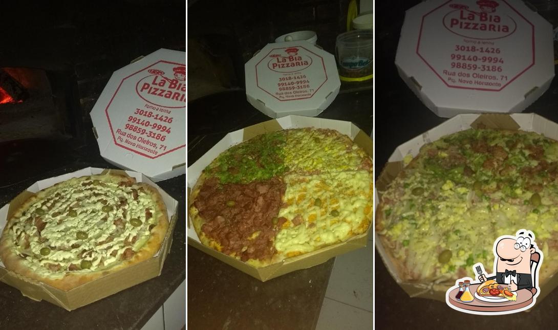 No La Bia Pizzaria, você pode desfrutar de pizza