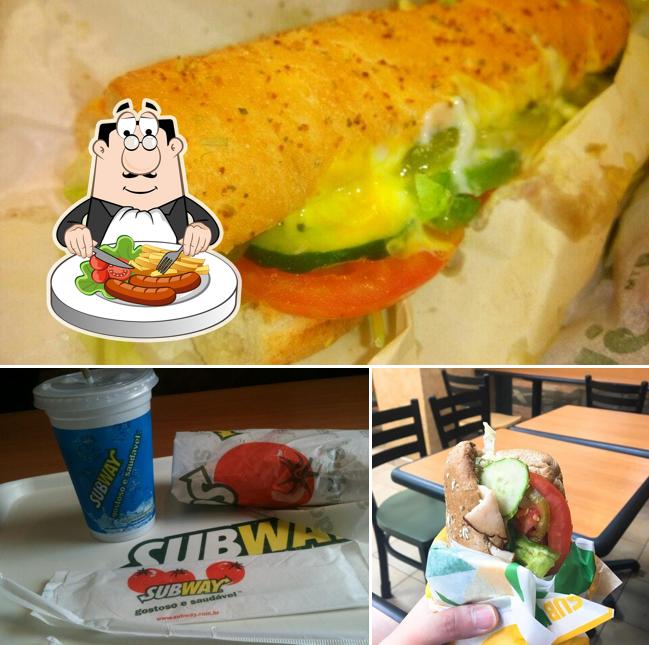 Comida em Subway