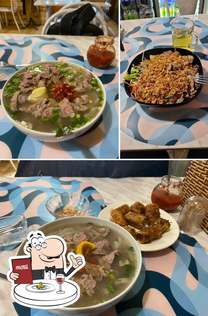 Еда в "Huong-sen"