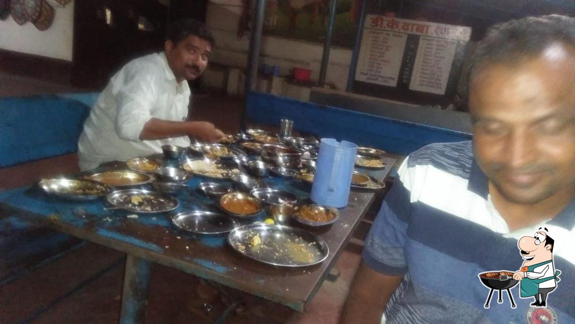 Here's a picture of D K Dhaba