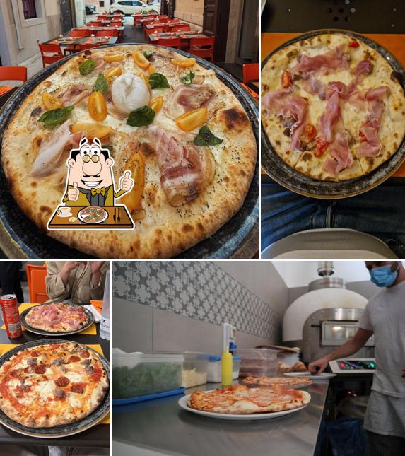 Ordina tra le molte varianti di pizza