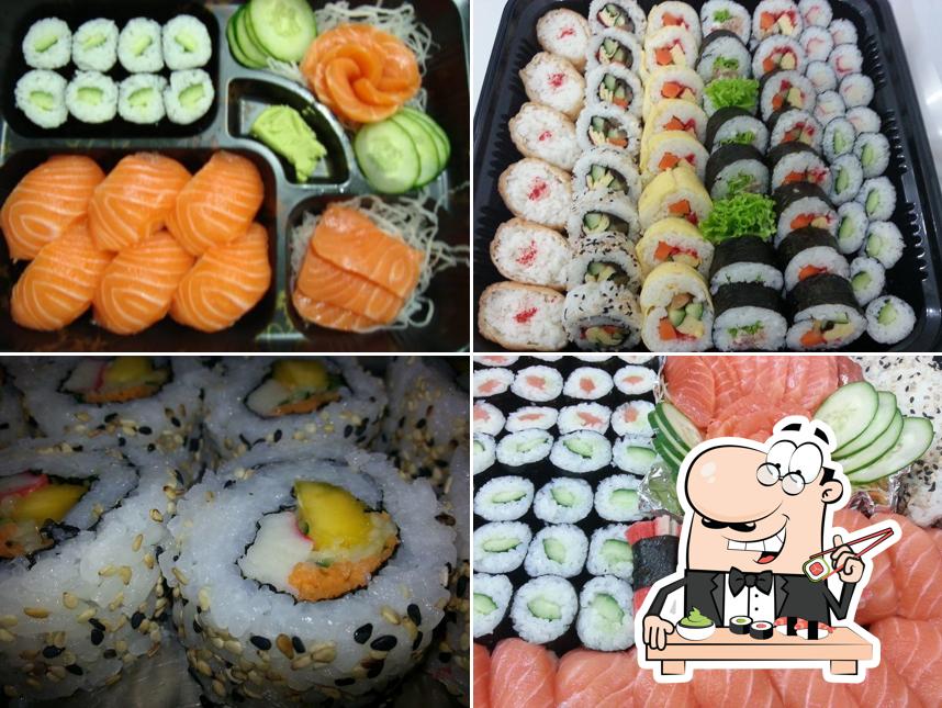 Rolos de sushi são oferecidos por Goyoo Delivery