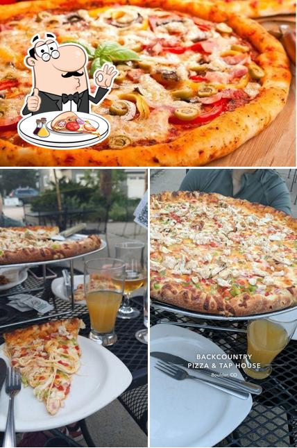 Try out pizza at Backcountry Pizza & Tap House