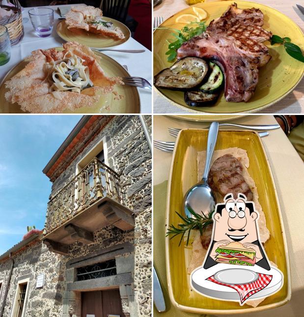 Probiert ein Sandwich bei Ristorante Al Marchi di Raimondo Marchi