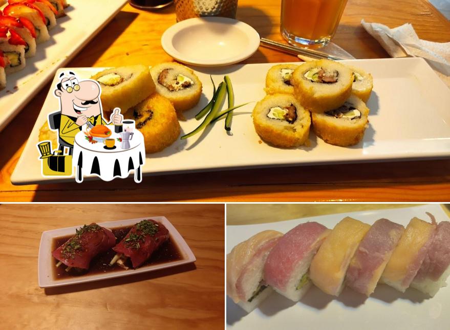 Блюда в "California Konbu Sushi"