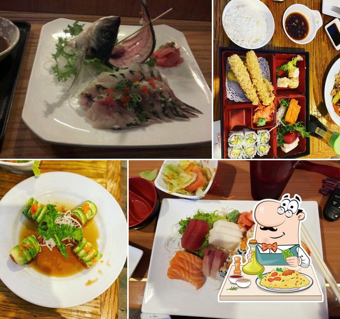 Meals at Mahzu Japanese Restaurant Freehold