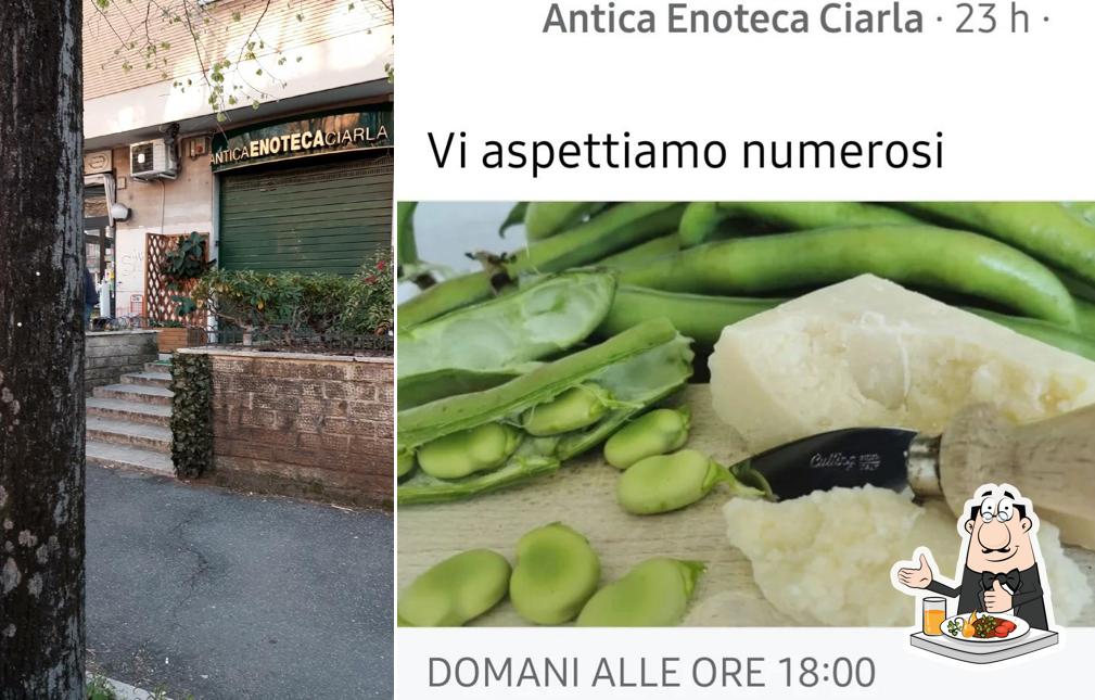 Cibo al Antica Enoteca Ciarla