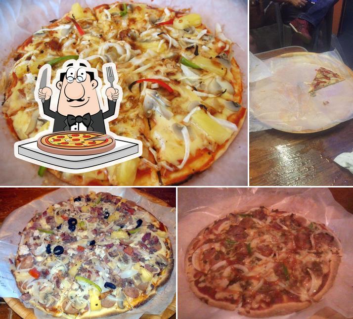 Try out pizza at Biaños Pizzaderia