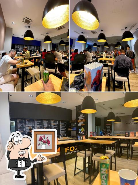 Gli interni di Fox Street Food