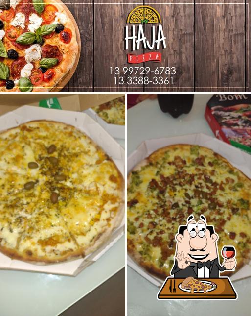 Experimente pizza no Haja Pizza
