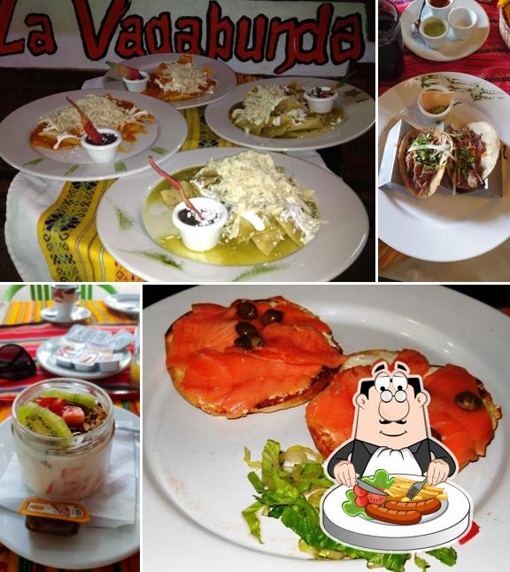 Еда в "La Vagabunda"
