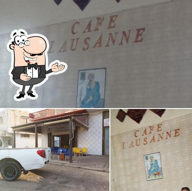 See the pic of Cafe Lausanne