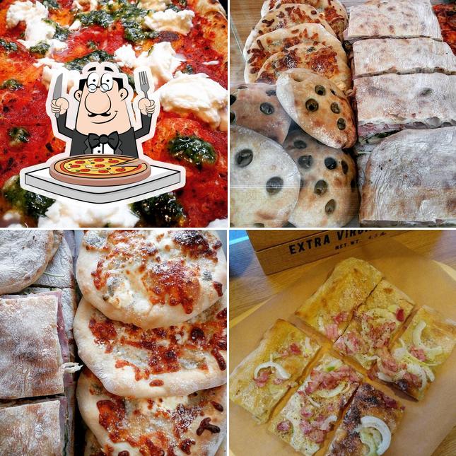 Try out various kinds of pizza