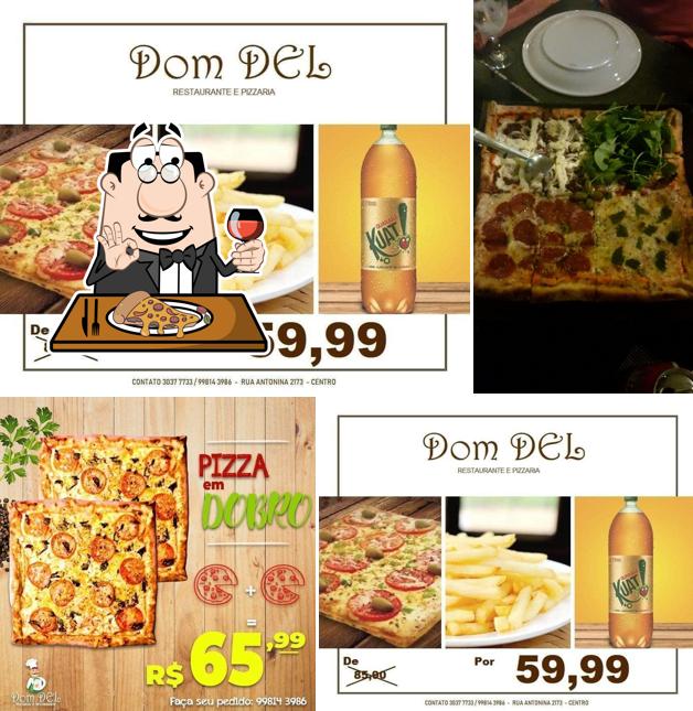 Peça pizza no Pizzaria Dom Del