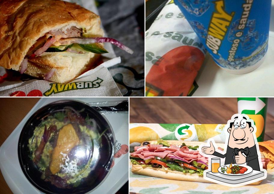 Platos en Subway