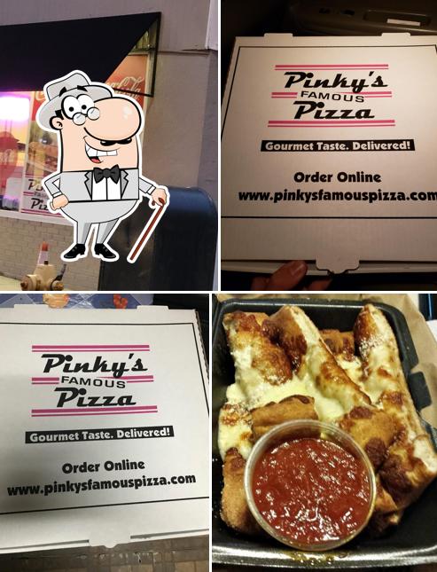 Посмотрите, как "Pinky's Famous Pizza" выглядит снаружи