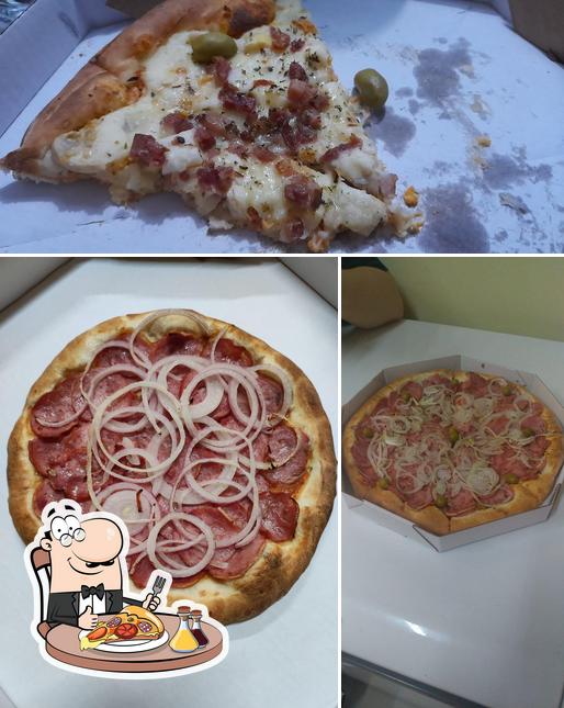 Consiga pizza no Pizzaria Cerqueira