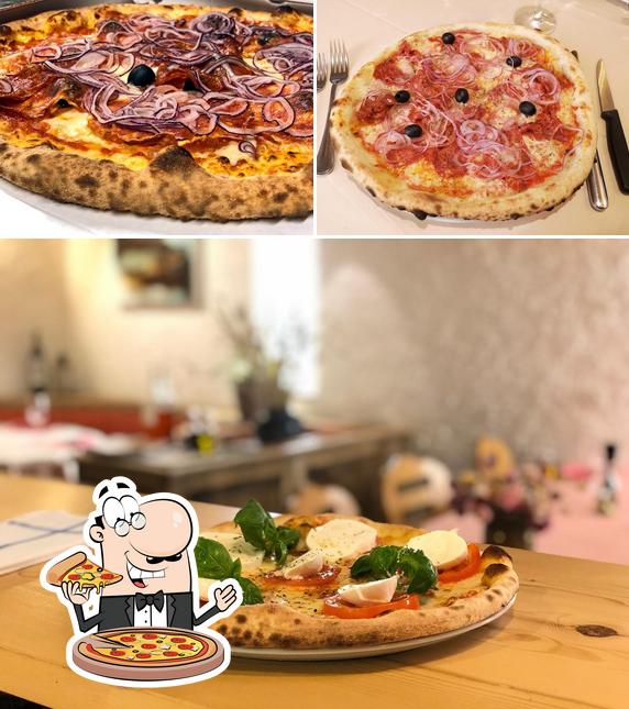 Pick pizza at Zoran`s Restaurant & Pizzeria