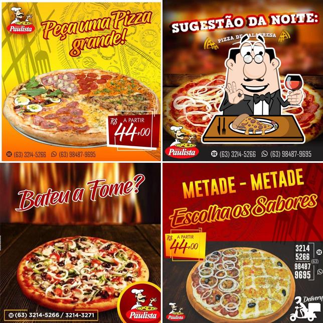 Experimente pizza no Pizza Paulista